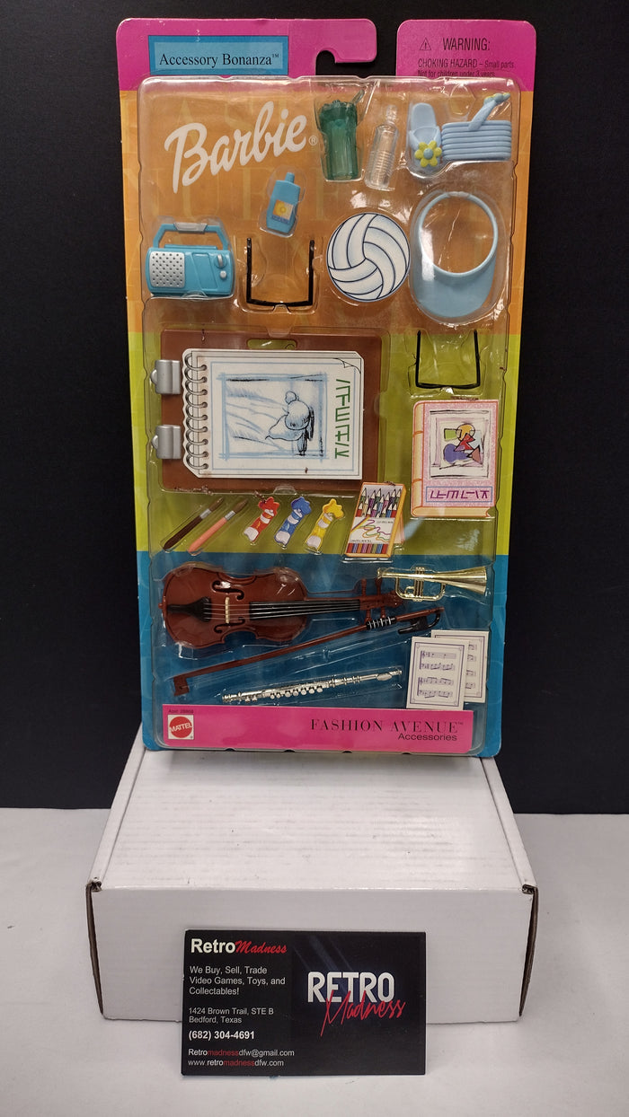 2001 Mattel Barbie Accessory Bonanza Pack 28868 Sealed