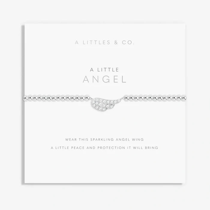 A Little Angel Bracelet with a delicate angel-inspired design, perfect for meaningful gifting and everyday wear.