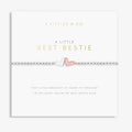 This A Littles & Co A Little Best Bestie Bracelet is a sweet way to celebrate an unforgettable friendship.