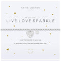 "Katie Loxton : A Little Live Love Sparkle Bracelet -"