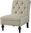 ALEJANDRA Beige Accent Chair