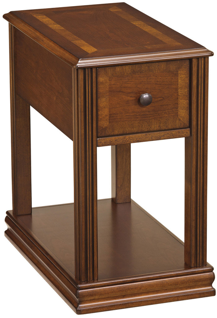 ALICEA Brown II Chairside Table
