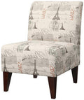 Amie Beige Accent Chair
