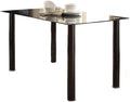 ANIK Black 55" Wide Dining Table