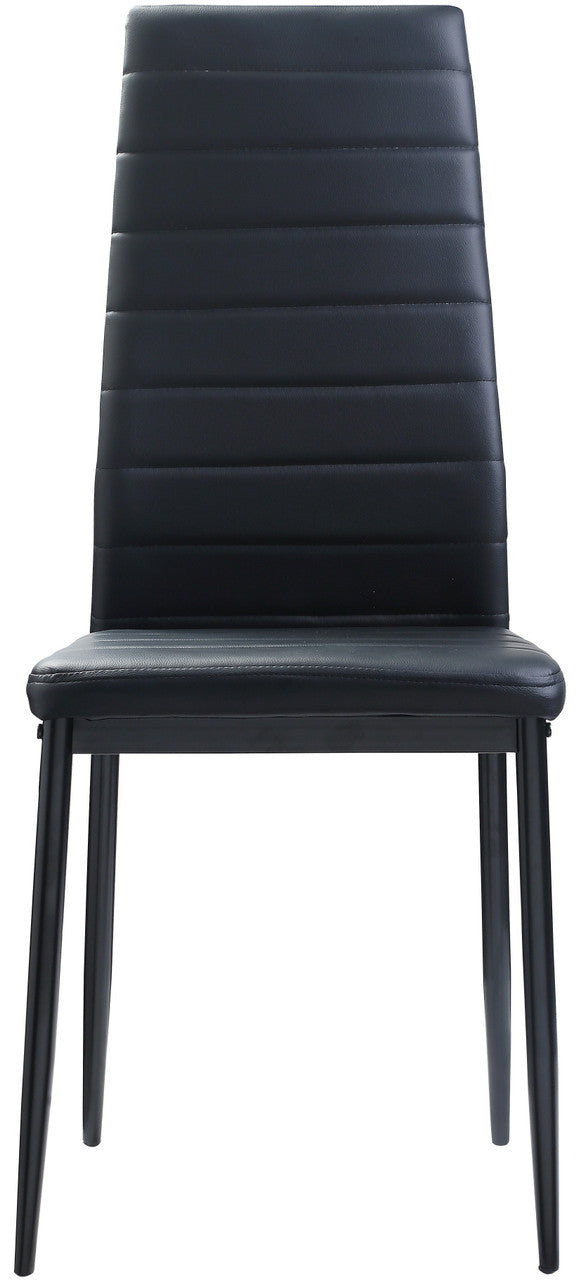 ANIKK Black 17" Wide Dining Chair