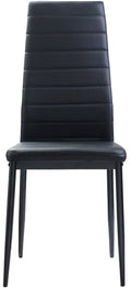 ANIKK Black 17" Wide Dining Chair