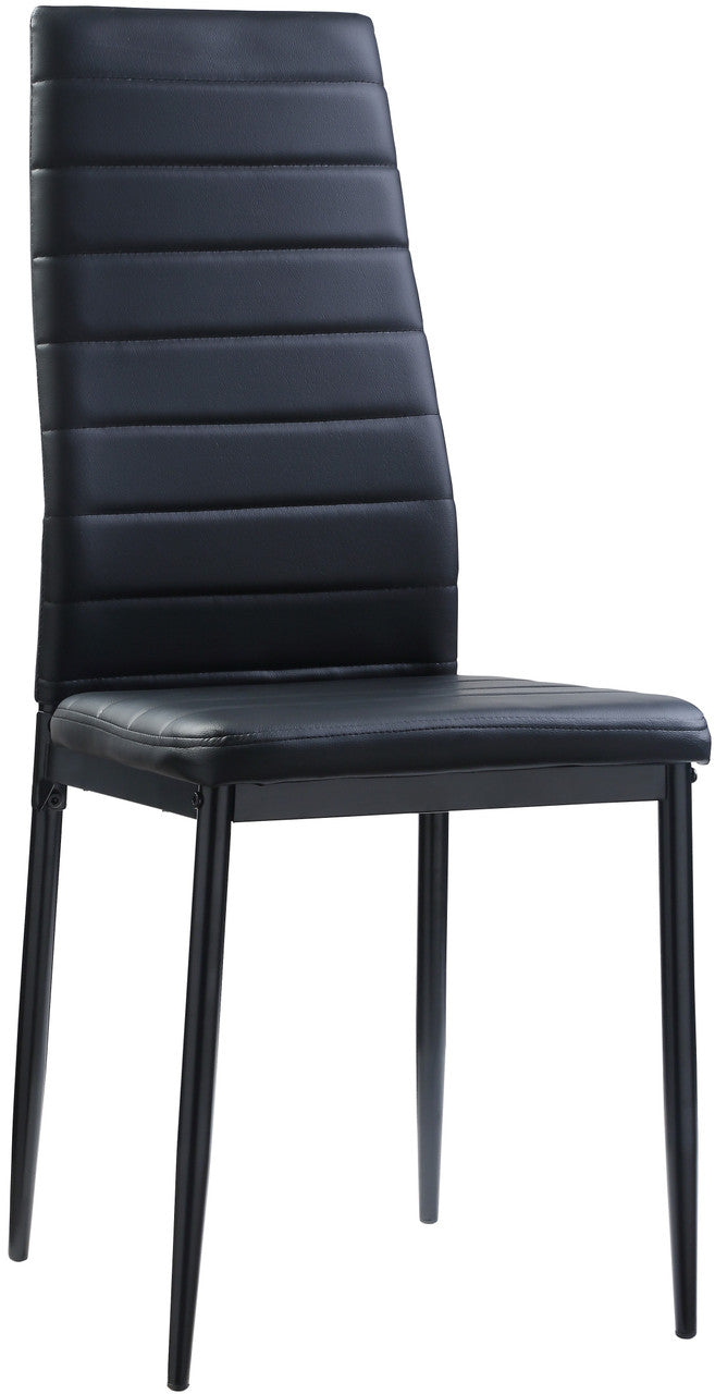 ANIKK Black 17" Wide Dining Chair
