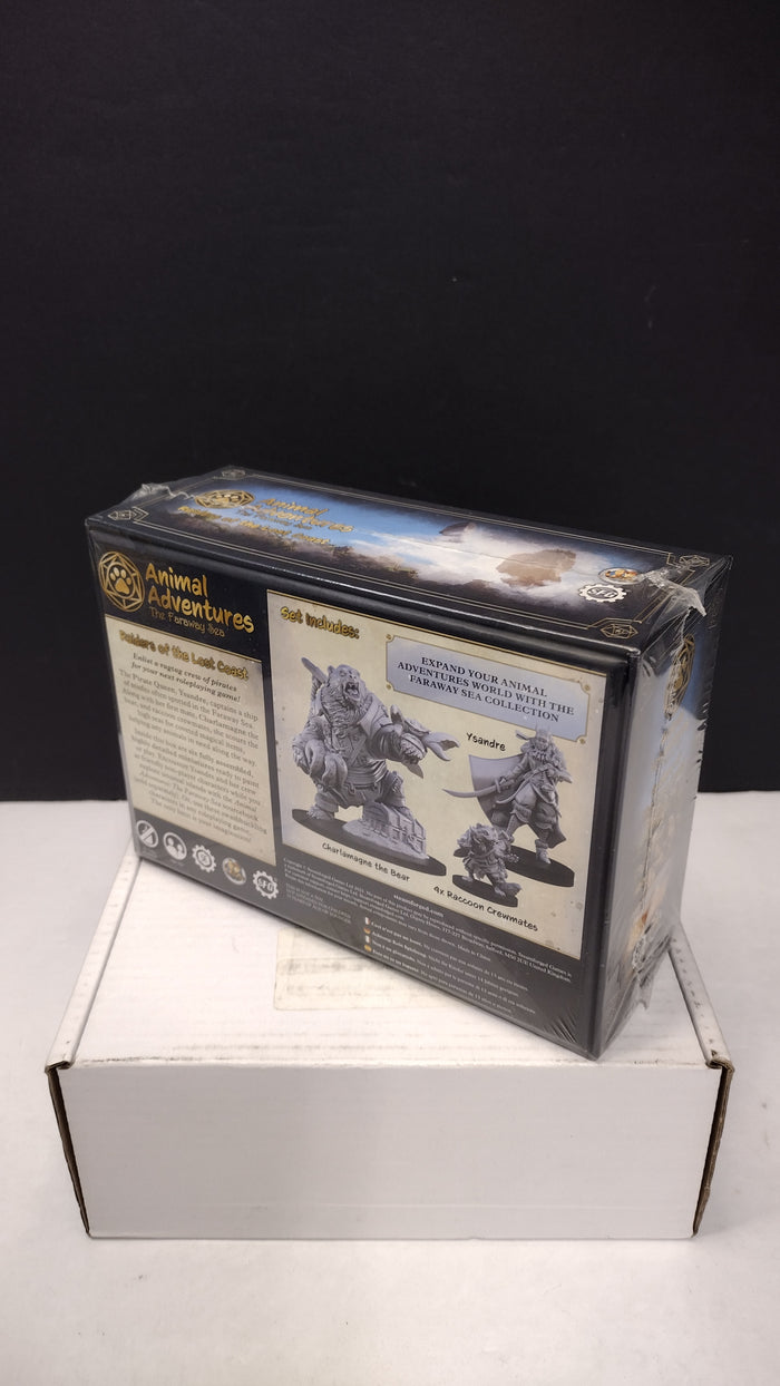 Animal Adventures Raiders Lost Coast Steamforged Games 5E Minis Set - Sealed