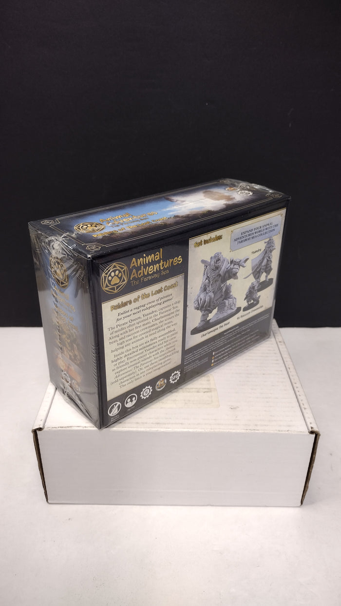 Animal Adventures Raiders Lost Coast Steamforged Games 5E Minis Set - Sealed