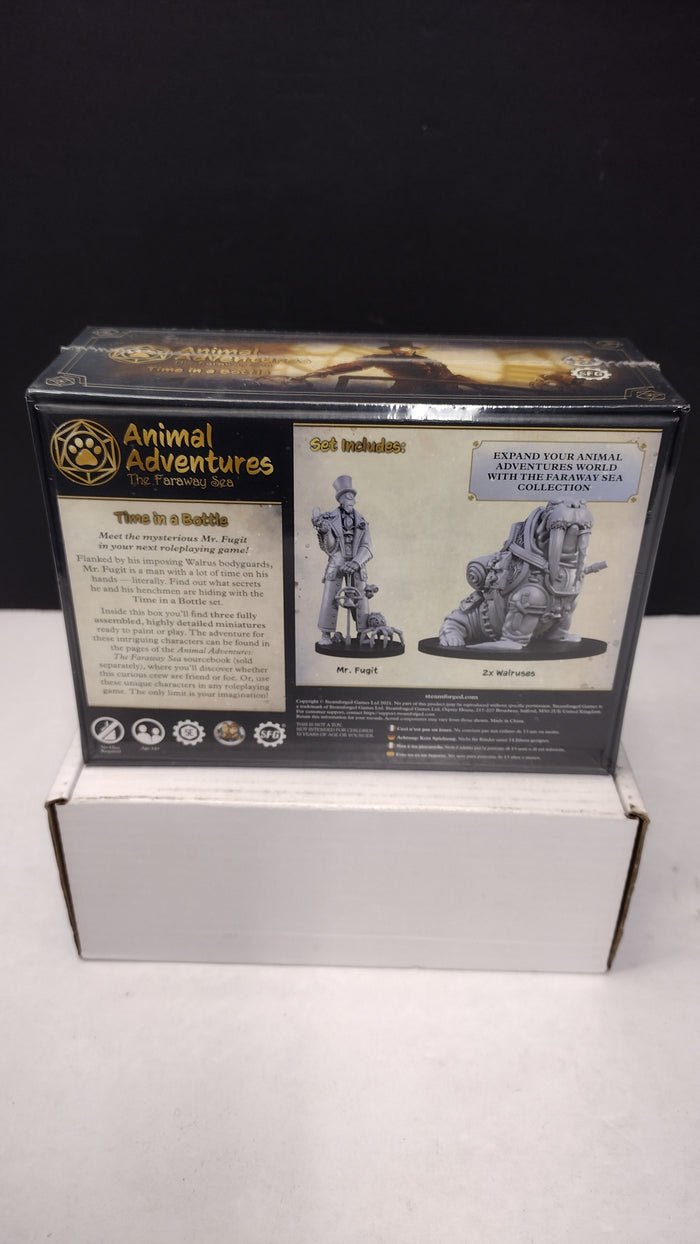 Animal Adventures RPG Time in a Bottle Miniatures Set SFG NEW Sealed
