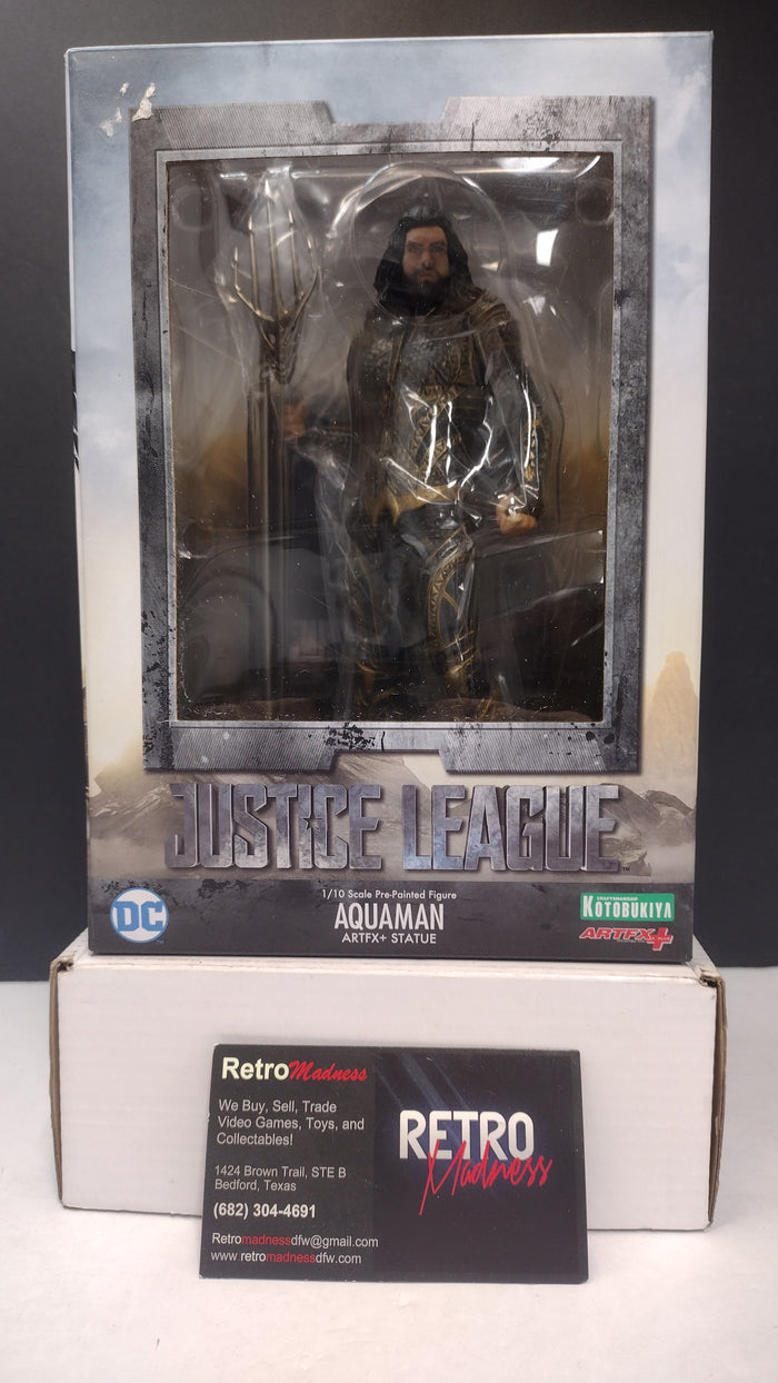 Aquaman Kotobukiya ARTFX+ 1/10 Scale Statue Justice League Sealed New Box
