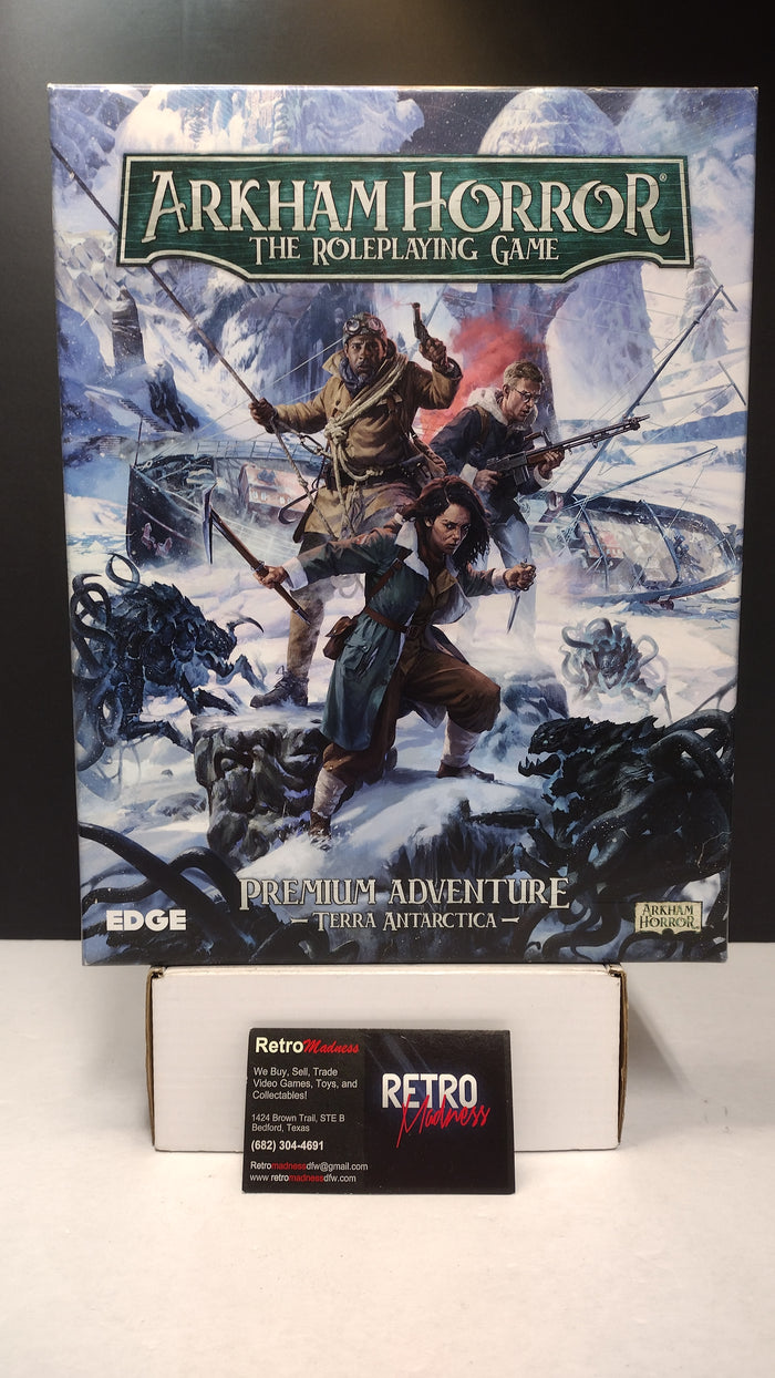 Arkham Horror RPG Terra Antarctica Premium Adventure Book Edge - New Sealed