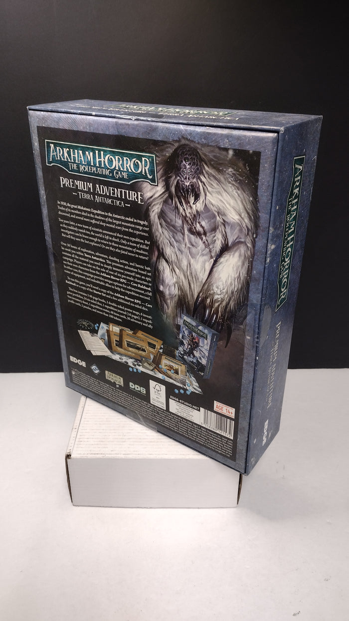 Arkham Horror RPG Terra Antarctica Premium Adventure Book Edge - New Sealed