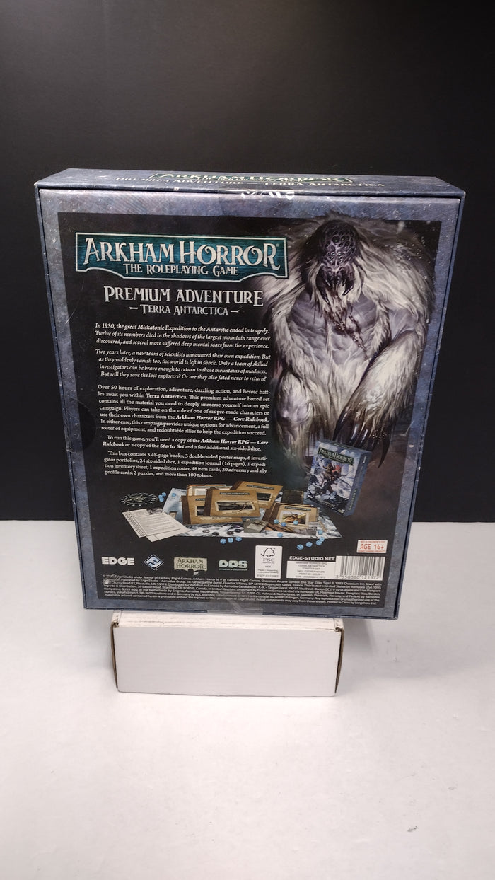 Arkham Horror RPG Terra Antarctica Premium Adventure Book Edge - New Sealed