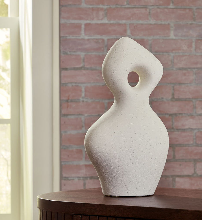 Arthrow - Sculpture - 14" - Off White