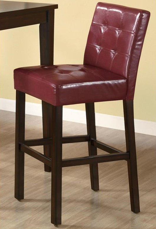 ASHER Red Barstool