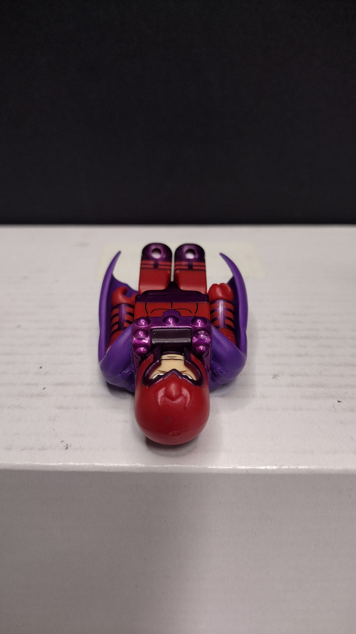 Authentic Marvel Super Heroes x Medicom Toy: Kubrick Series 3 – Magneto 100% Micro Figure • Classic Silver-Age Style (2004)
