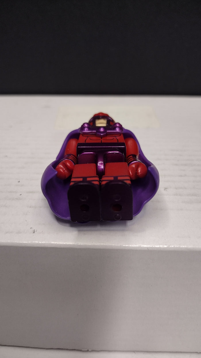 Authentic Marvel Super Heroes x Medicom Toy: Kubrick Series 3 – Magneto 100% Micro Figure • Classic Silver-Age Style (2004)