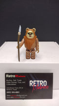 Authentic Star Wars x Medicom Toy: Kubrick Series 3 – Wicket the Ewok 100% Micro Figure with Spear • Tomy 2004