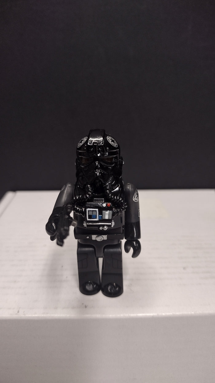 Authentic Star Wars x Medicom Toy: Kubrick Series 6 – TIE Fighter Pilot 100% Micro Figure with Blaster • Tomy 2006