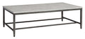 BETTON Faux Concrete 55" Wide Coffee Table
