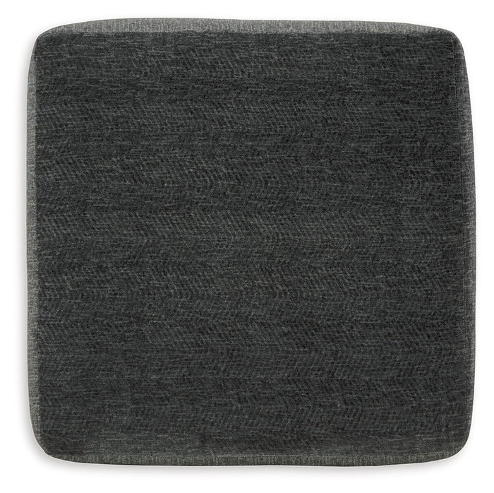 Biddeford - Oversized Accent Ottoman - Shadow