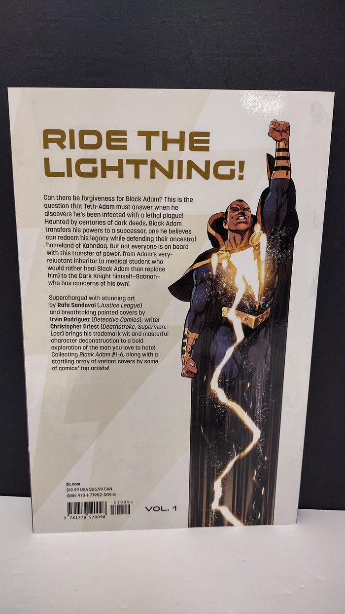 Black Adam Vol. 1: Theogony by Christopher Priest – New Paperback