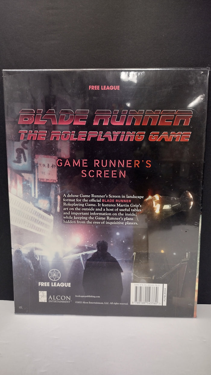 Blade Runner RPG Bundle: Game Master Screen & Base Dice Set – New & Sealed