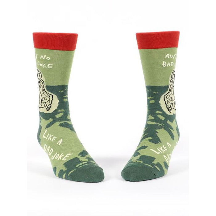 "Blue Q : Men's Crew Socks - \"Dad Joke\" -"