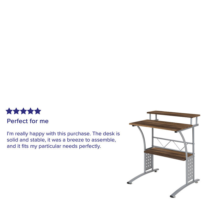 BOHDI Brown 28" Wide Desk