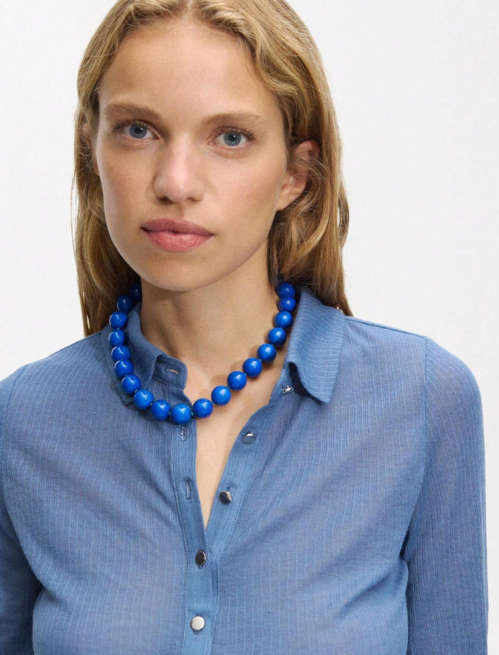 BOLD BEEDED NECKLACE
