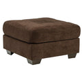 Boulevard Brown Ottoman