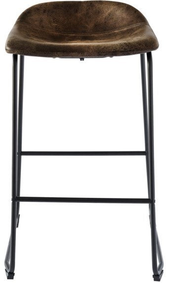 BRANSON Brown Barstool