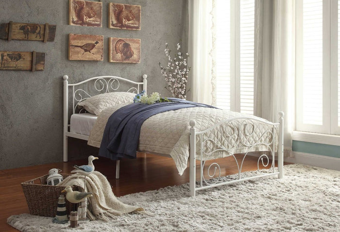 Brileigh Twin Metal Platform Bed