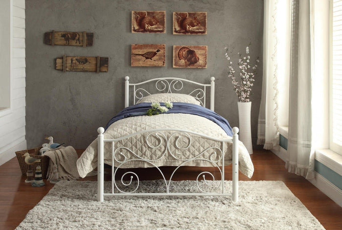 Brileigh Twin Metal Platform Bed