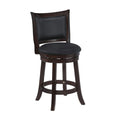 Counter Height (24"-27") / Dark Brown