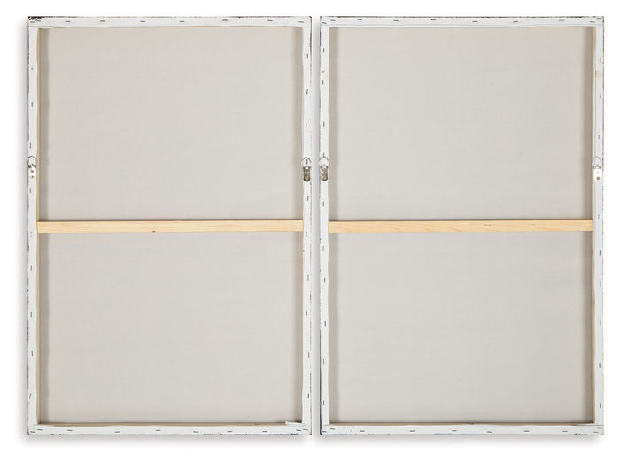 Brockdunn - Wall Art Set (Set of 2) - Tan / Brown
