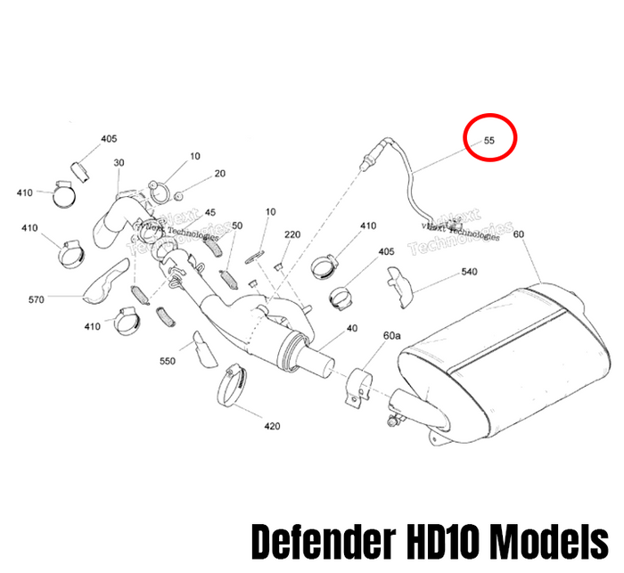 BRP Replacement O2 Sensor | Can-Am X3, Ski-Doo & Defender