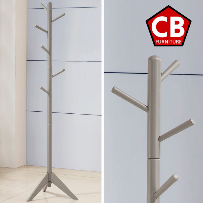 CALEV Gray 19" Wide Coat Rack