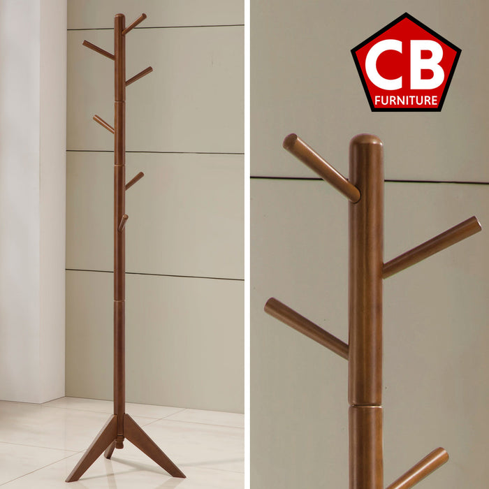 CALEV Merlot 19" Wide Coat Rack