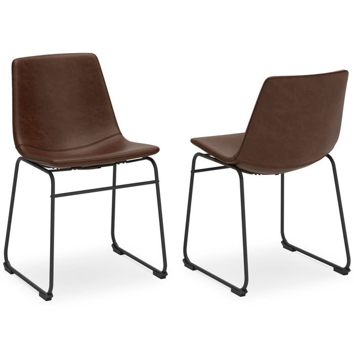 2 Pieces / Dark Brown