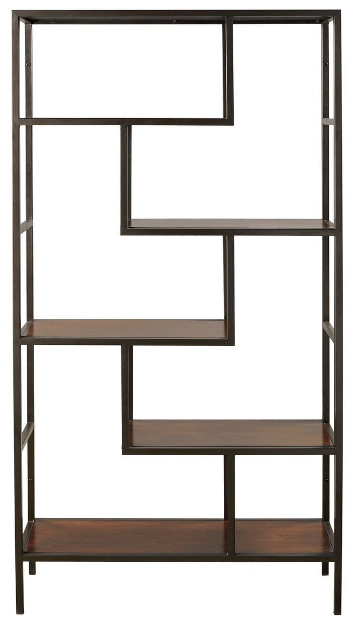 CHASEN Black 36" Wide Bookcase