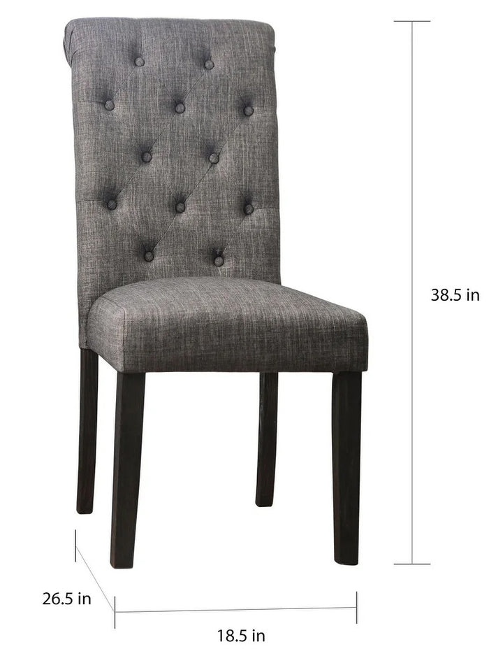 CIENNA Dark Gray 18.5" Wide Chair