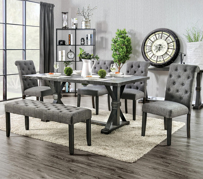 CIENNA Dark Gray 18.5" Wide Chair