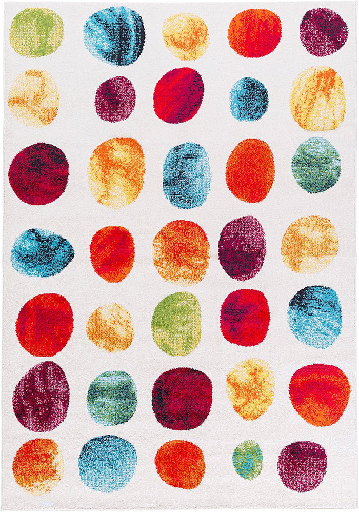 CIRCLES Multi 8' x 11' Rug