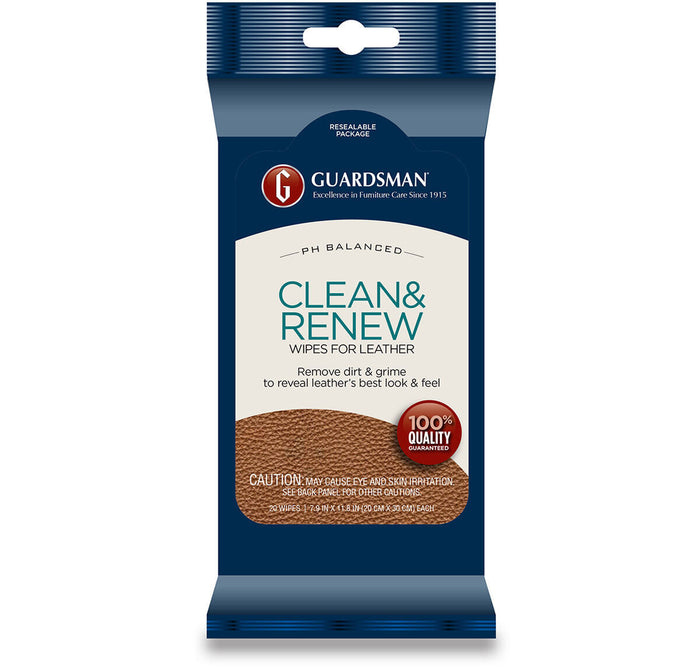 Clean & Renew Leather Wipes
