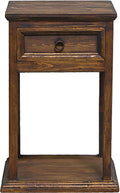 COLIMA Dark Brown 18" Wide Nightstand
