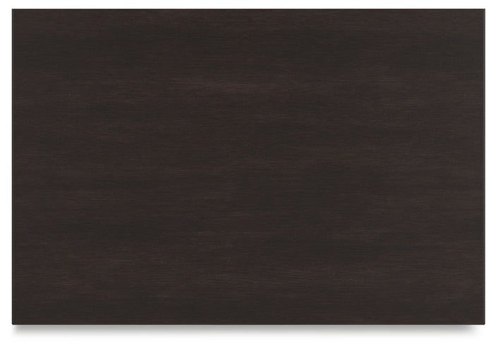 Covetown - Two Drawer Night Stand - Dark Brown