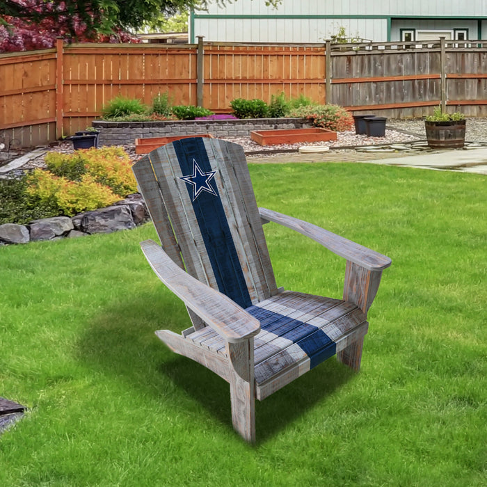 COWBOYS 37.5" Wide Adirondack Chair