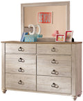 CRESTHILL Youth 54" Wide Dresser & Mirror